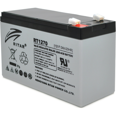 Акумуляторна батарея Ritar 12V 7Ah AGM (RT1270) фото1