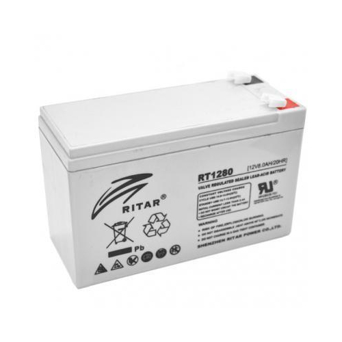 Аккумуляторная батарея Ritar 12V 8AH AGM (RT1280)