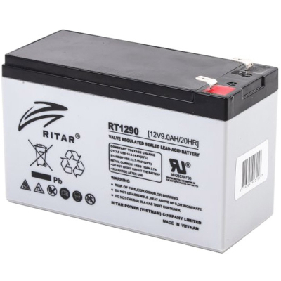 Аккумуляторная батарея Ritar 12V 9AH AGM (RT1290) фото1