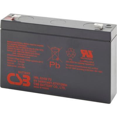 Акумуляторна батарея CSB 6V 9AH AGM (HRL634WF2) фото1