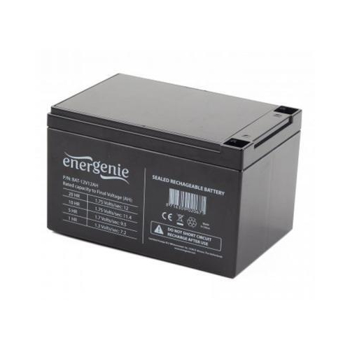 Аккумуляторная батарея EnerGenie12V 12AH AGM (BAT-12V12AH)