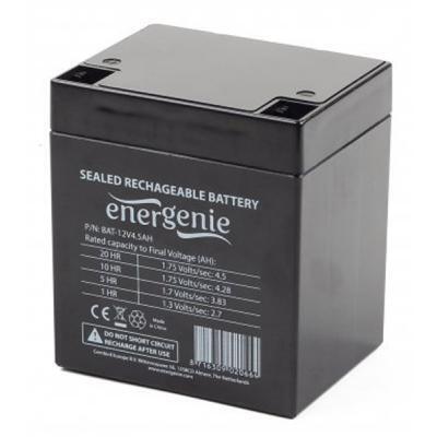 Акумуляторна батарея EnerGenie 12V 4.5AH AGM (BAT-12V4.5AH) фото1