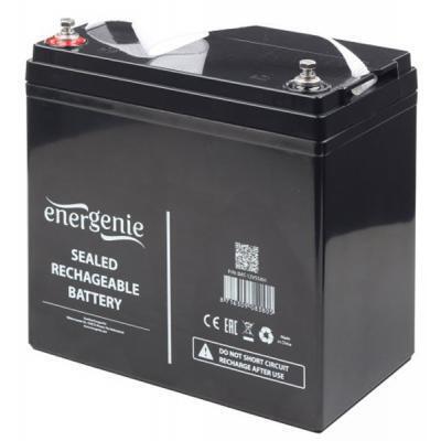 Акумуляторна батарея EnerGenie 12В 55AH AGM (BAT-12V55AH) фото1