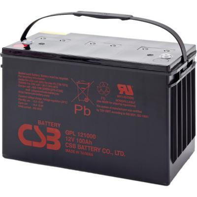 Акумуляторна батарея CSB 12V 100AH AGM (GPL121000) фото1