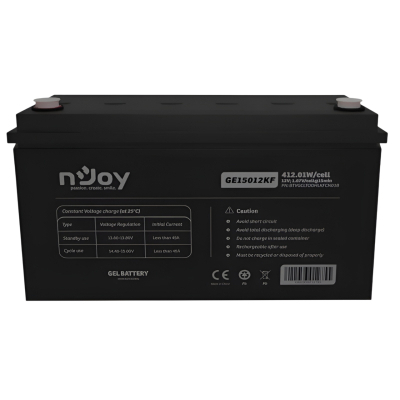 Акумуляторна батарея Njoy GE15012KF 12V 150AH GEL (BTVGCLTODHLKFCN01B) фото1
