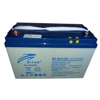Аккумуляторная батарея Ritar 12V 100AH GEL (DG12-100) фото1