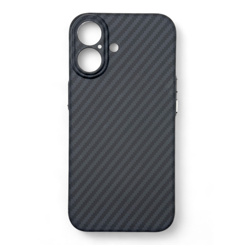Чохол-накладка BeCover Carbonite Case MagSafe для Apple iPhone 16 Black (712067) фото1