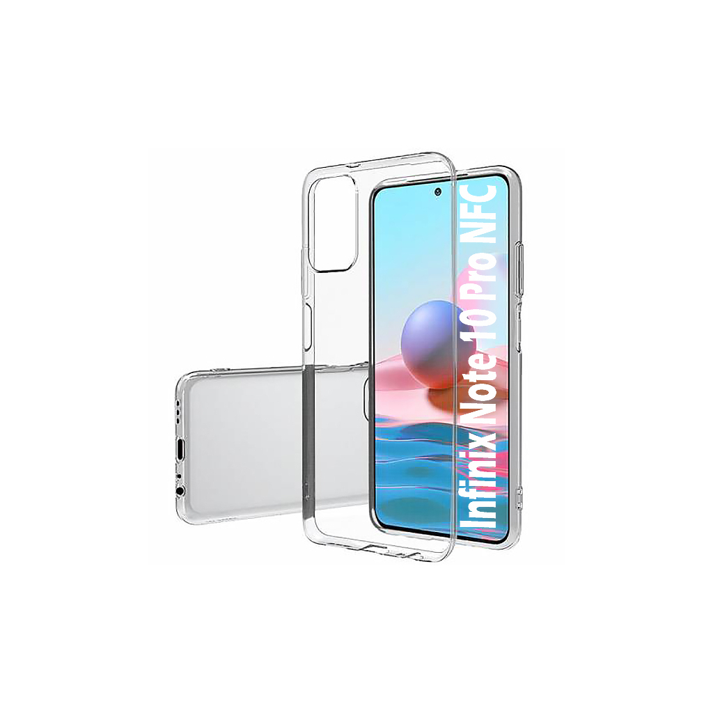 Чохол-накладка BeCover для Infinix Note 10 Pro NFC (X695C) Transparancy (707636) фото1
