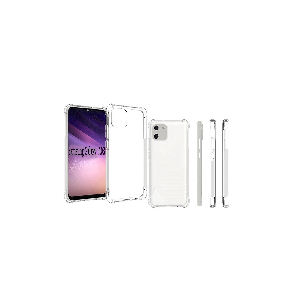 Чохол-накладка BeCover Anti-Shock для Samsung Galaxy A03 SM-A035 Clear (707341) фото1