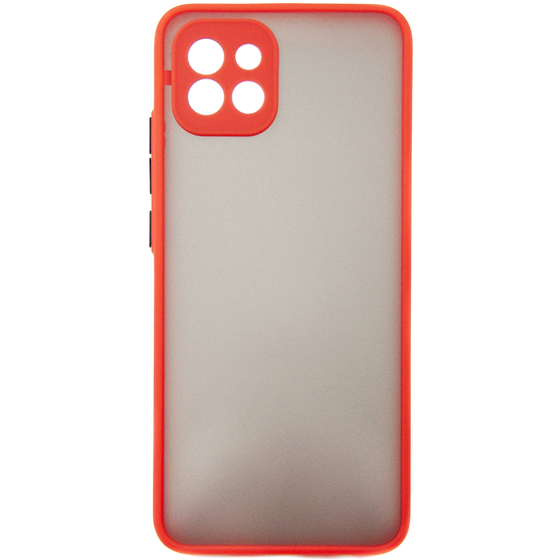 Чохол-накладка Dengos Matt для Samsung Galaxy A03 SM-A035 Red (DG-TPU-MATT-95) фото1