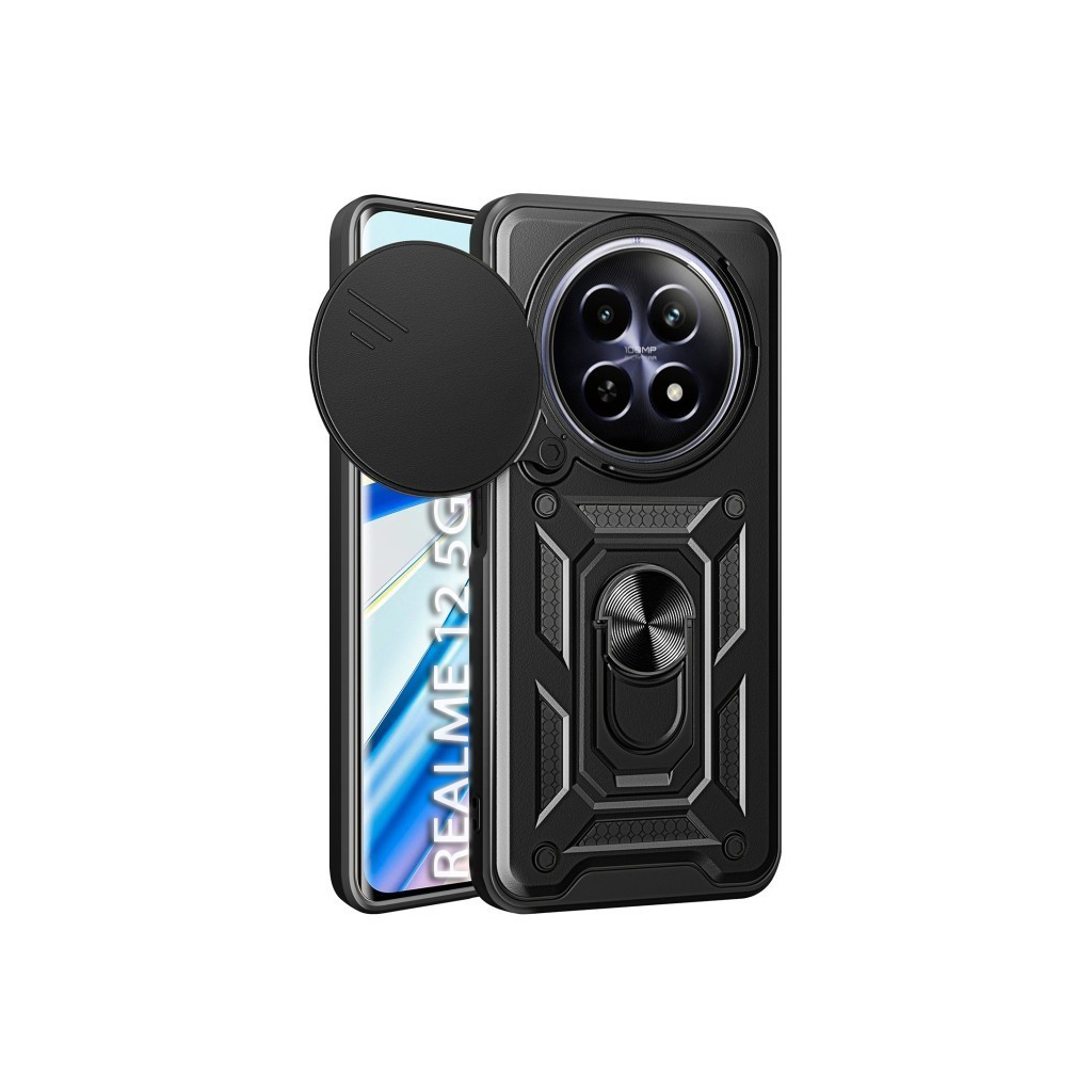 Чохол-накладка BeCover Military для Realme 12 5G Black (712175) фото1