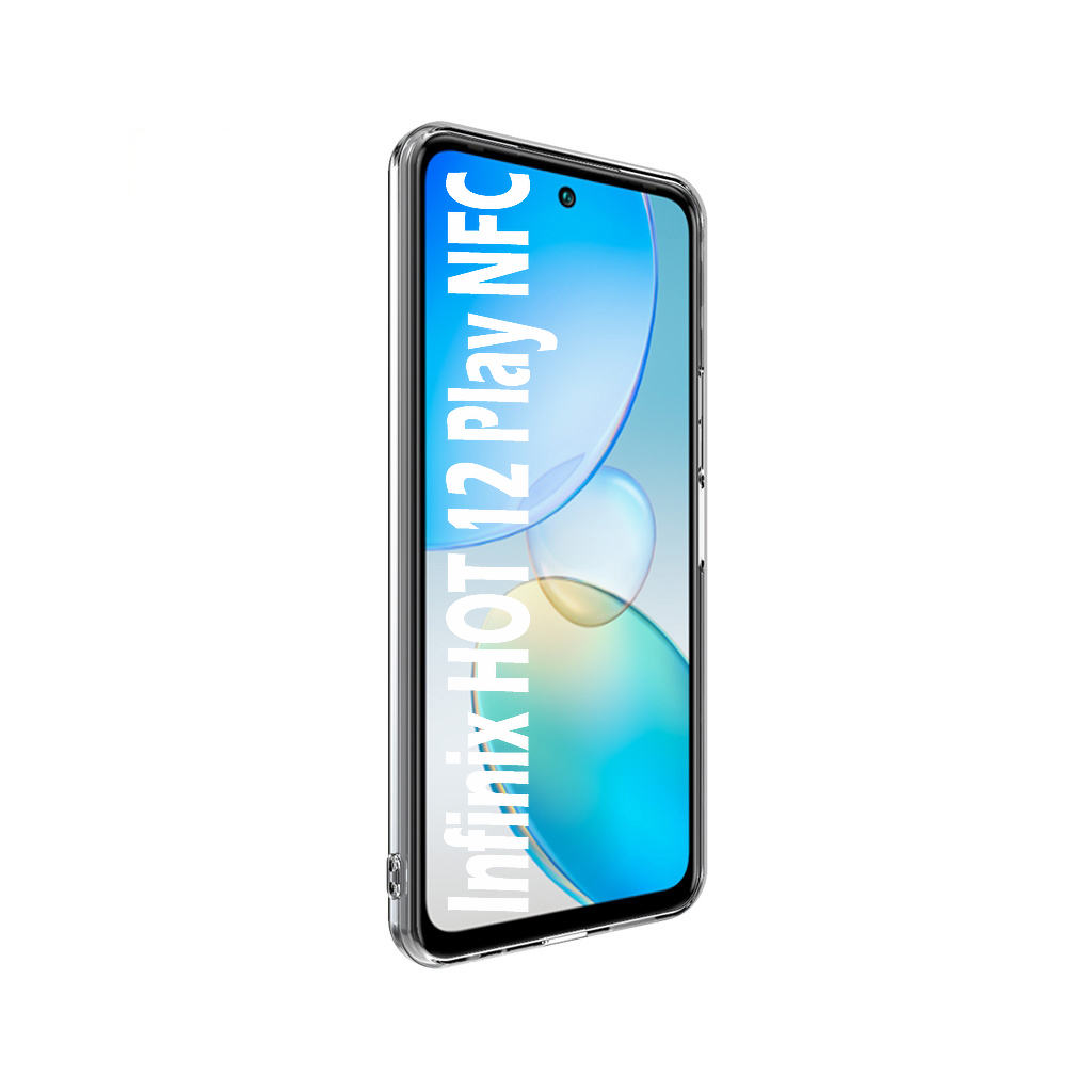 Чохол-накладка BeCover для Infinix Hot 12 Play NFC (X6816D) Transparancy (707638) фото1