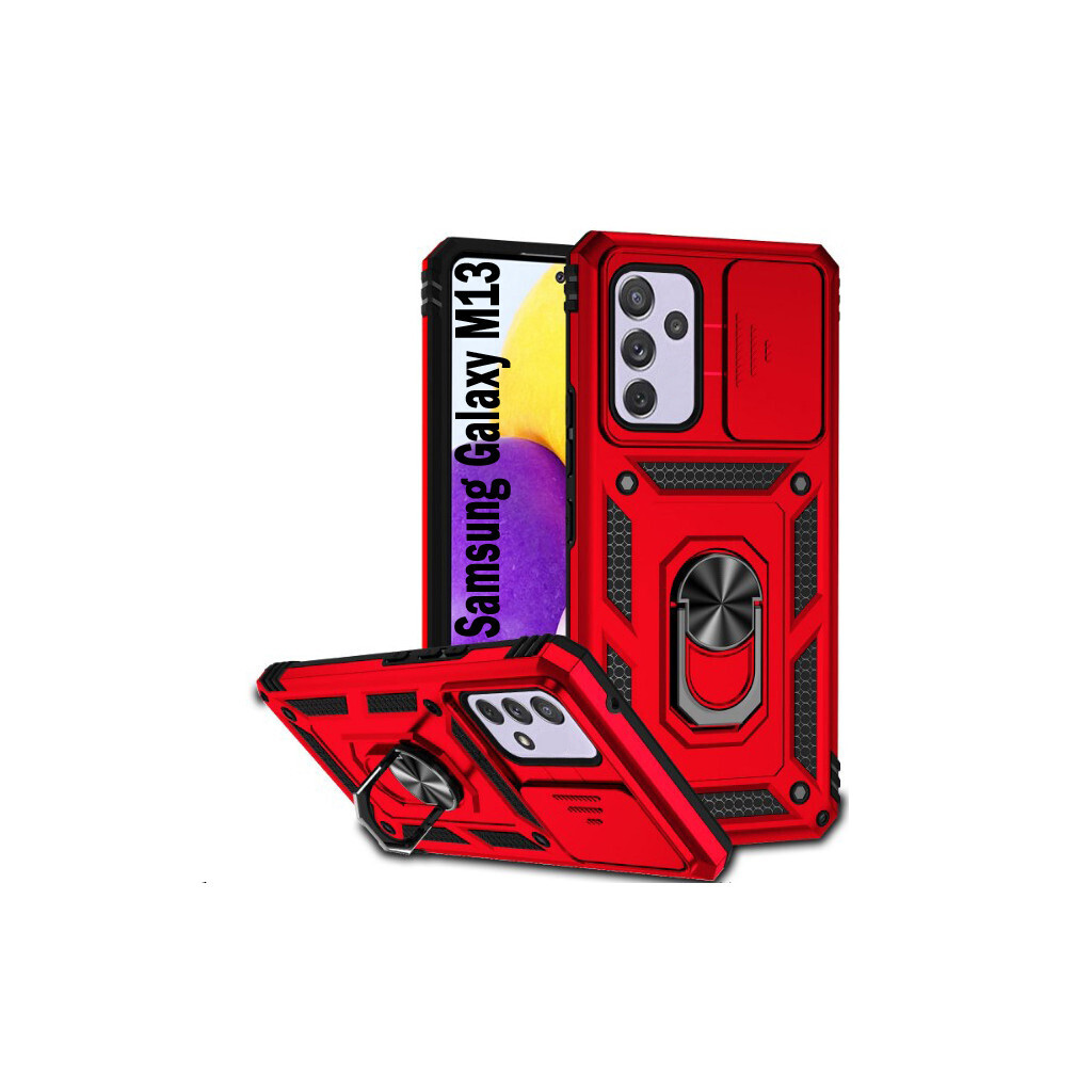 Чохол-накладка BeCover Military для Samsung Galaxy M13 SM-M135 Red (708210) фото1