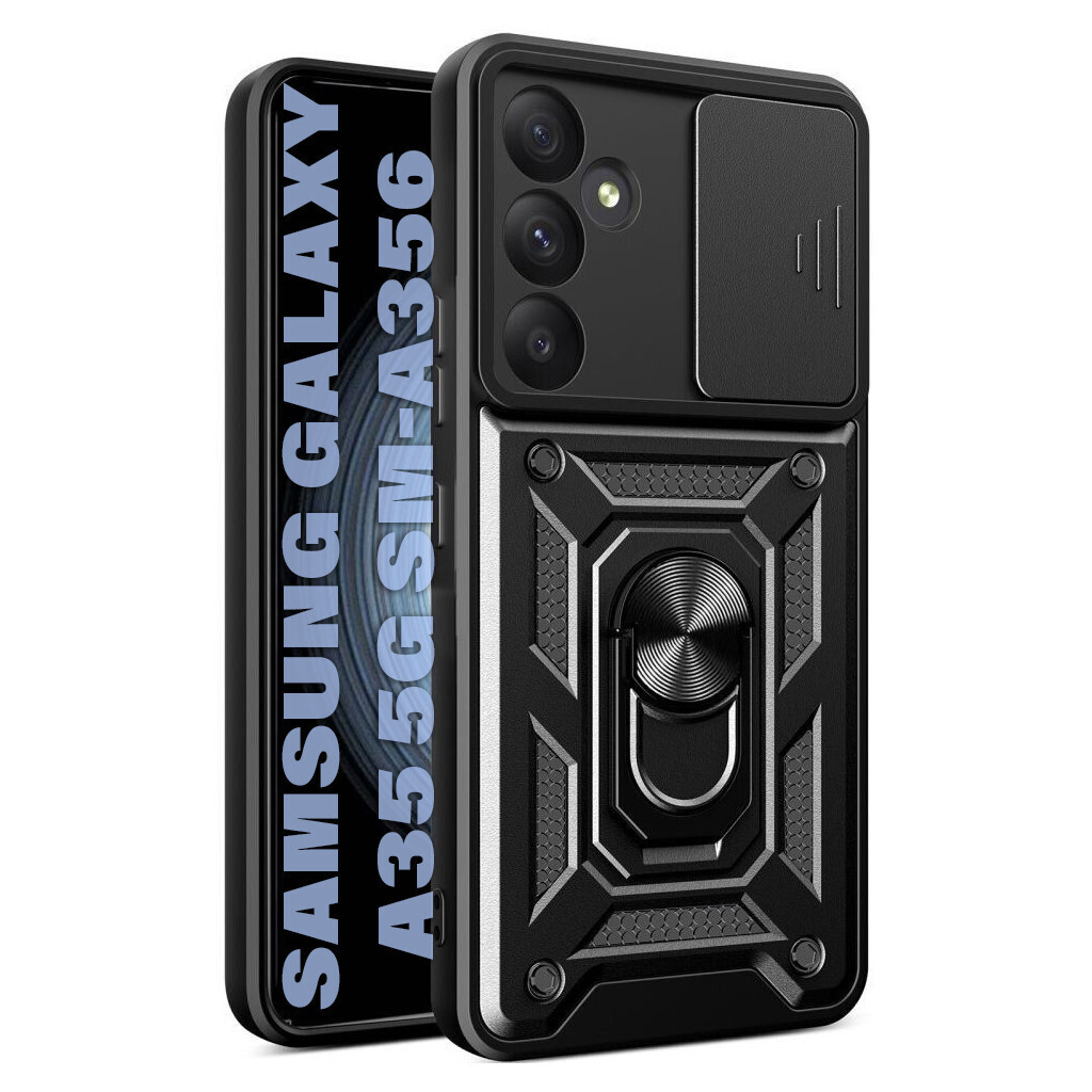 Чохол-накладка BeCover Military для Samsung Galaxy A35 5G SM-A356 Black (711014) фото1