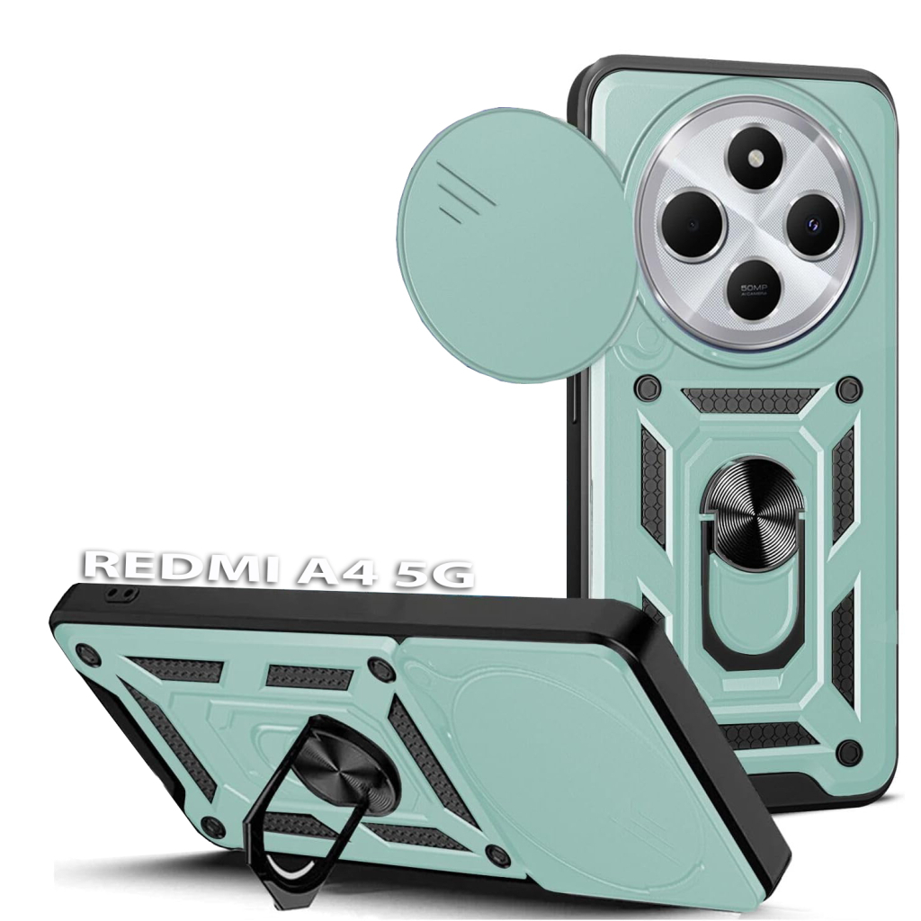 Чохол-накладка BeCover Military для Xiaomi Redmi A4 5G Dark Green (712876) фото1