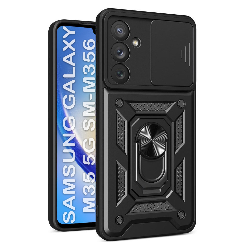 Чохол-накладка BeCover Military для Samsung Galaxy M35 5G SM-M356 Black (711541) фото1