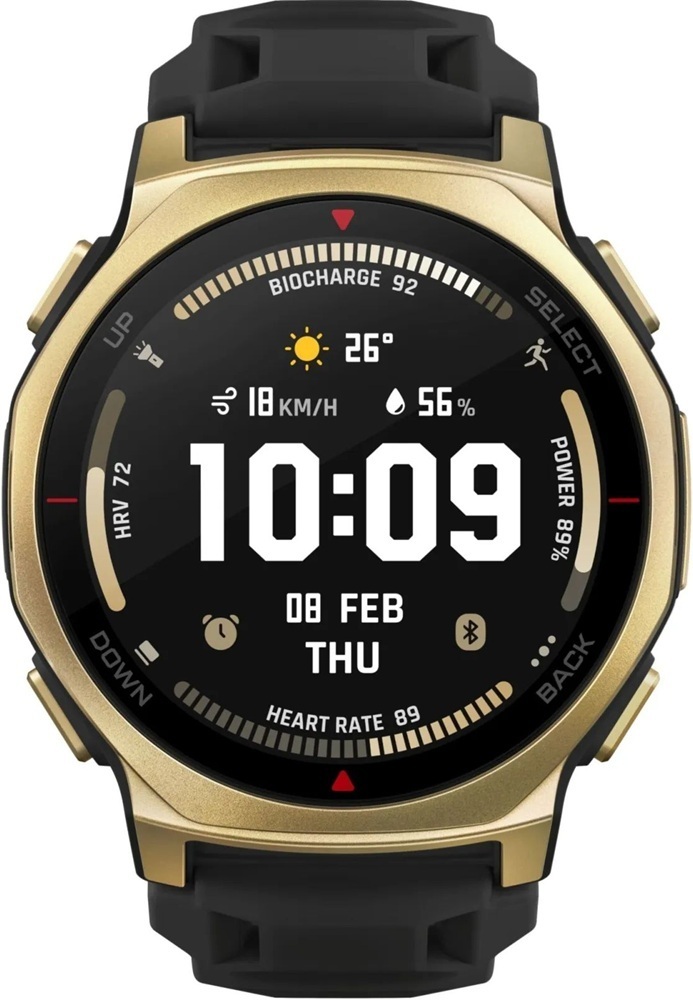 Смарт-часы Amazfit T-Rex 3 44mm Pro Black Gold (W2549GL1N)