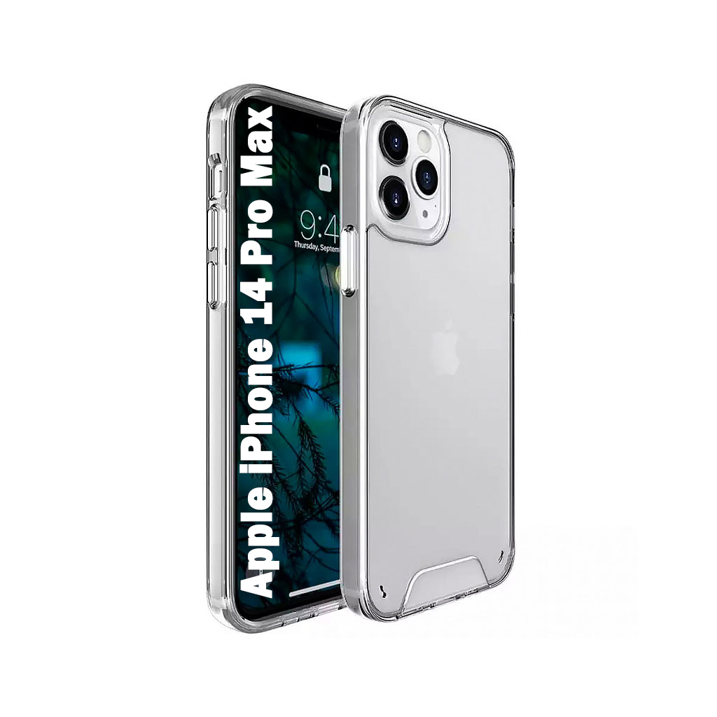 Чохол-накладка BeCover Space Case для Apple iPhone 14 Pro Max Transparancy (708584) фото1