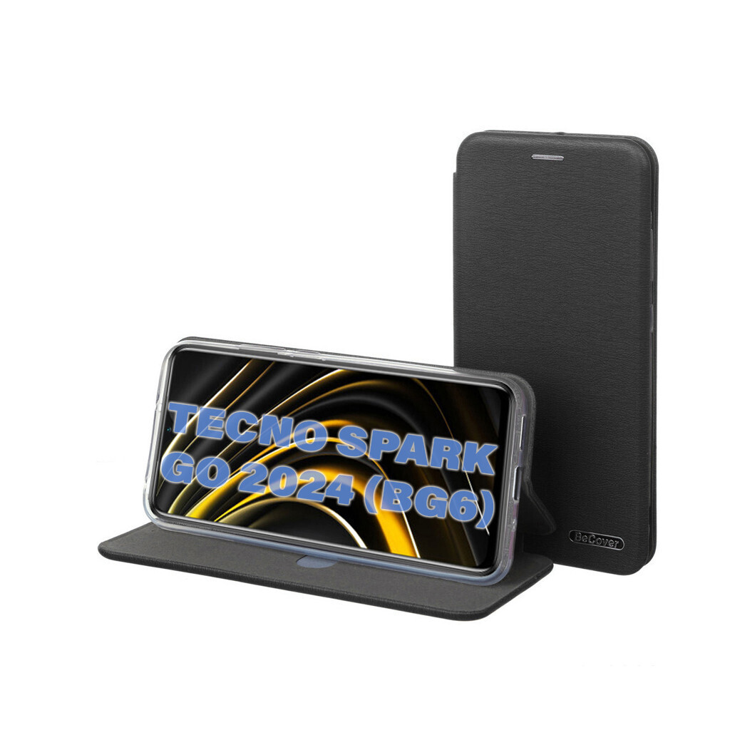 Чохол-книжка BeCover Exclusive для Tecno Spark Go 2024 (BG6) Black (711262) фото1