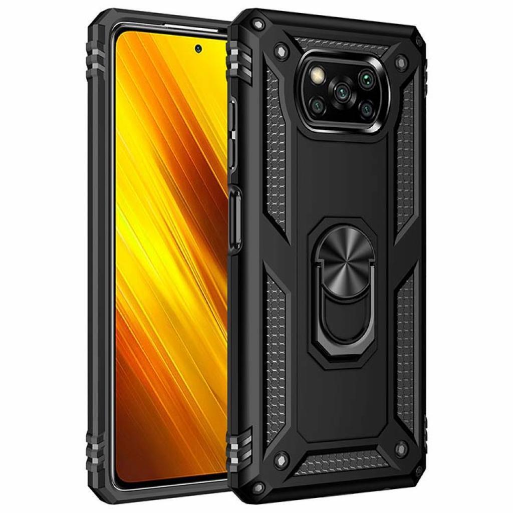 Чохол до мобільного телефона BeCover Military Poco X3 Black (705643) фото1