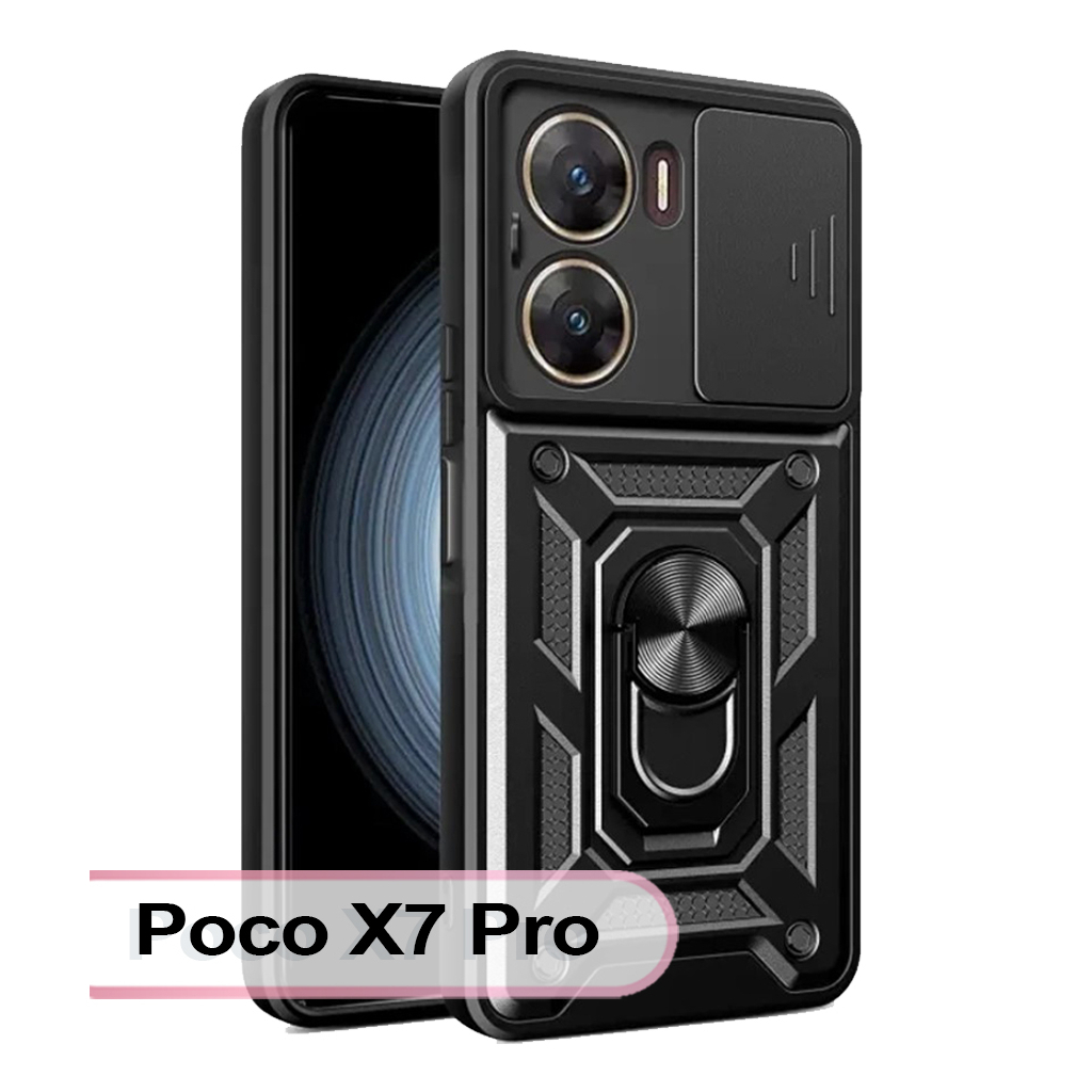 Чохол до мобільного телефона BeCover Military Poco X7 Pro Black (713463) фото1