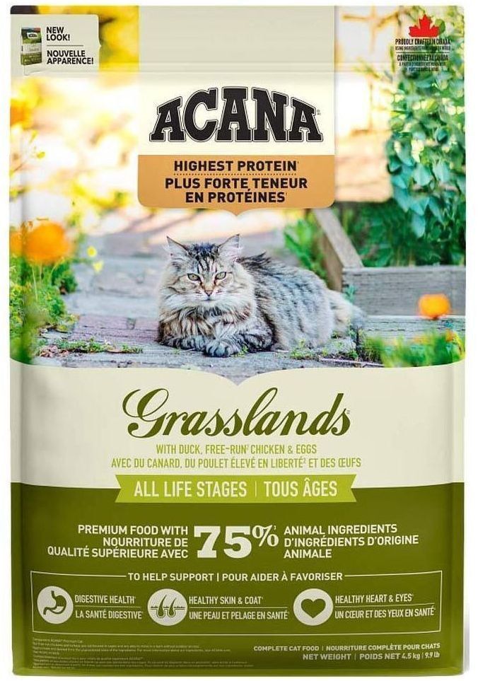 Сухой корм для кошек ACANA Grasslands 4.5 кг (0064992714727) фото1