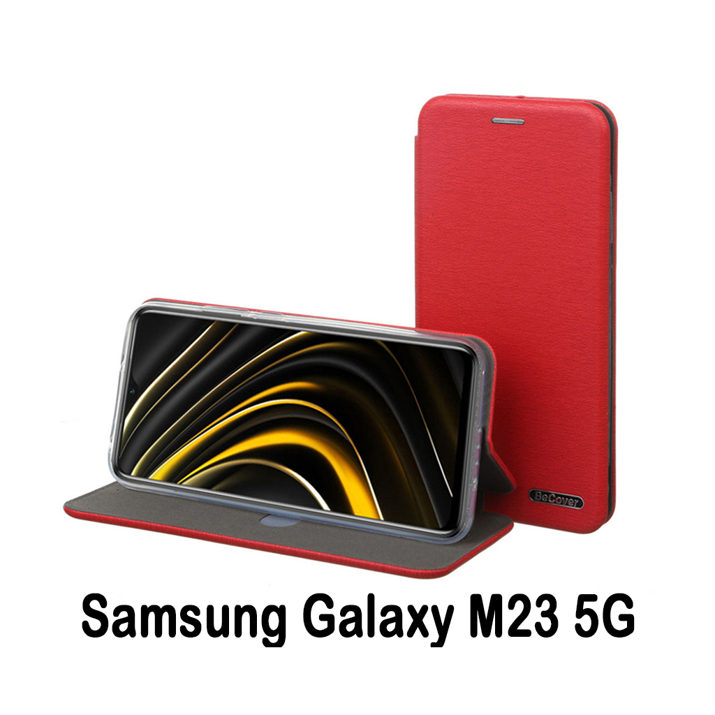 Чохол-книжка BeCover Exclusive для Samsung Galaxy M23 SM-M236 Burgundy Red (707940) фото1