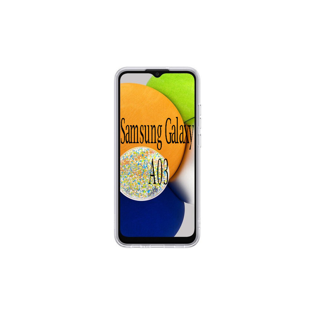 Чохол-накладка BeCover для Samsung Galaxy A03 SM-A035 Transparancy (707442) фото1