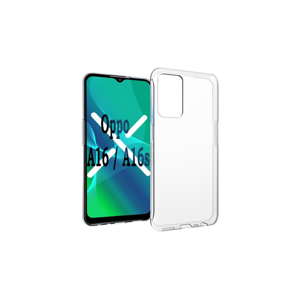 Чохол-накладка BeCover для Oppo A16/A16s Transparancy (707432) фото1