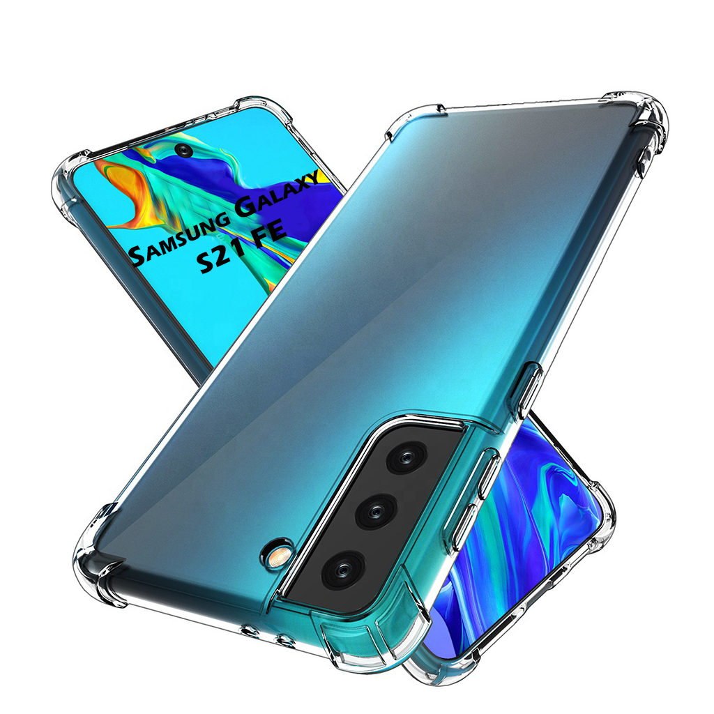 Чохол-накладка BeCover Anti-Shock для Samsung Galaxy S21 FE SM-G990 Clear (707196) фото1