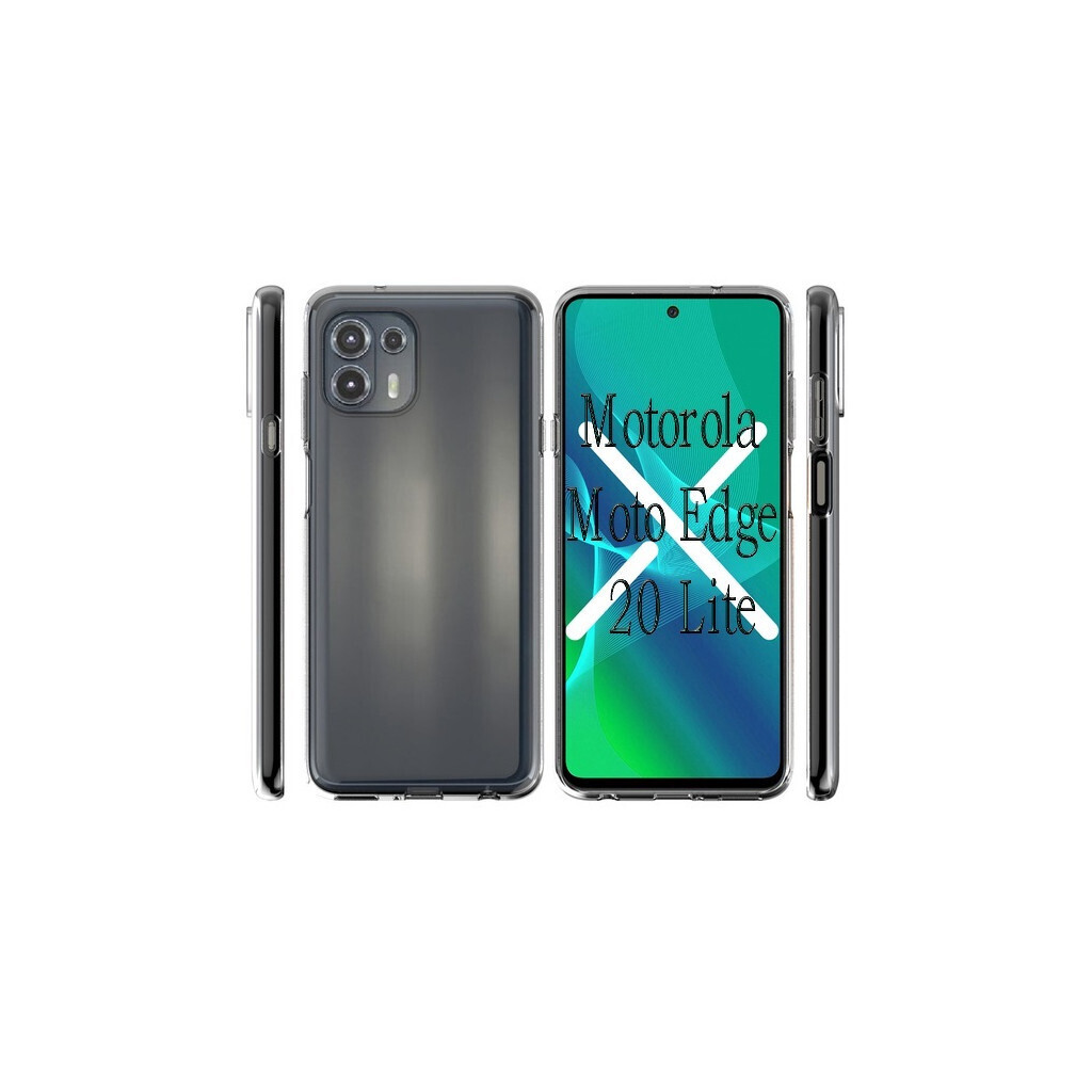 Чохол-накладка BeCover для Motorola Moto Edge 20 Lite Transparancy (707431) фото1