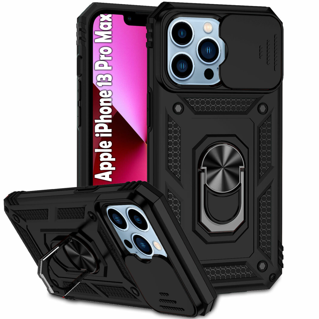 Чохол-накладка BeCover Military для Apple iPhone 13 Pro Max Black (707105) фото1
