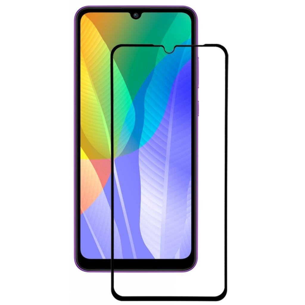 Захисне скло BeCover Huawei Y6p Black (705037) фото1