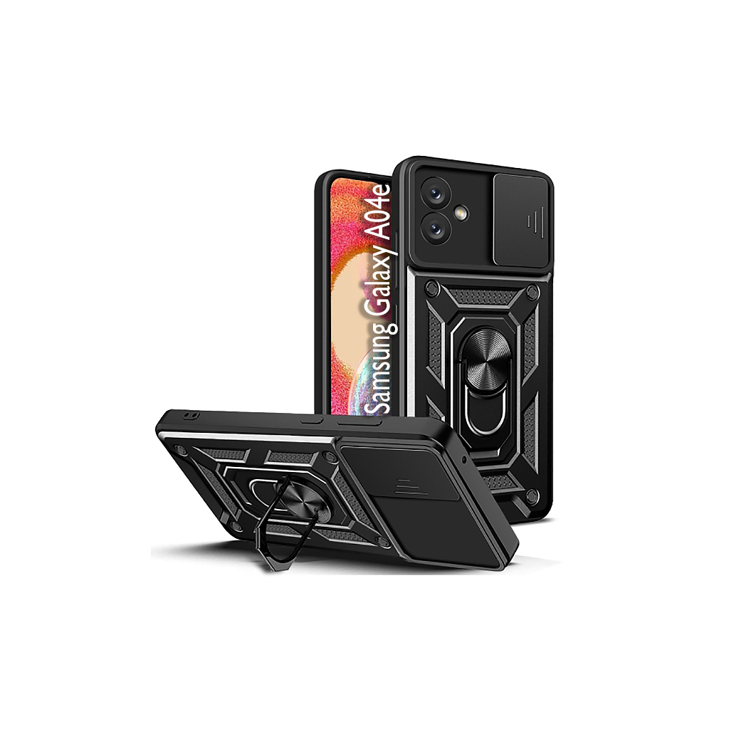 Чохол-накладка BeCover Military для Samsung Galaxy A04e SM-A042 Black (708805) фото1