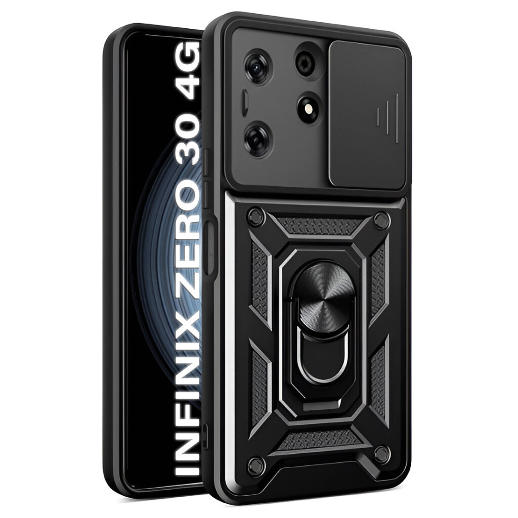 Чохол до мобільного телефона BeCover Military Infinix Zero 30 4G (X6731B) Black (710674) фото1