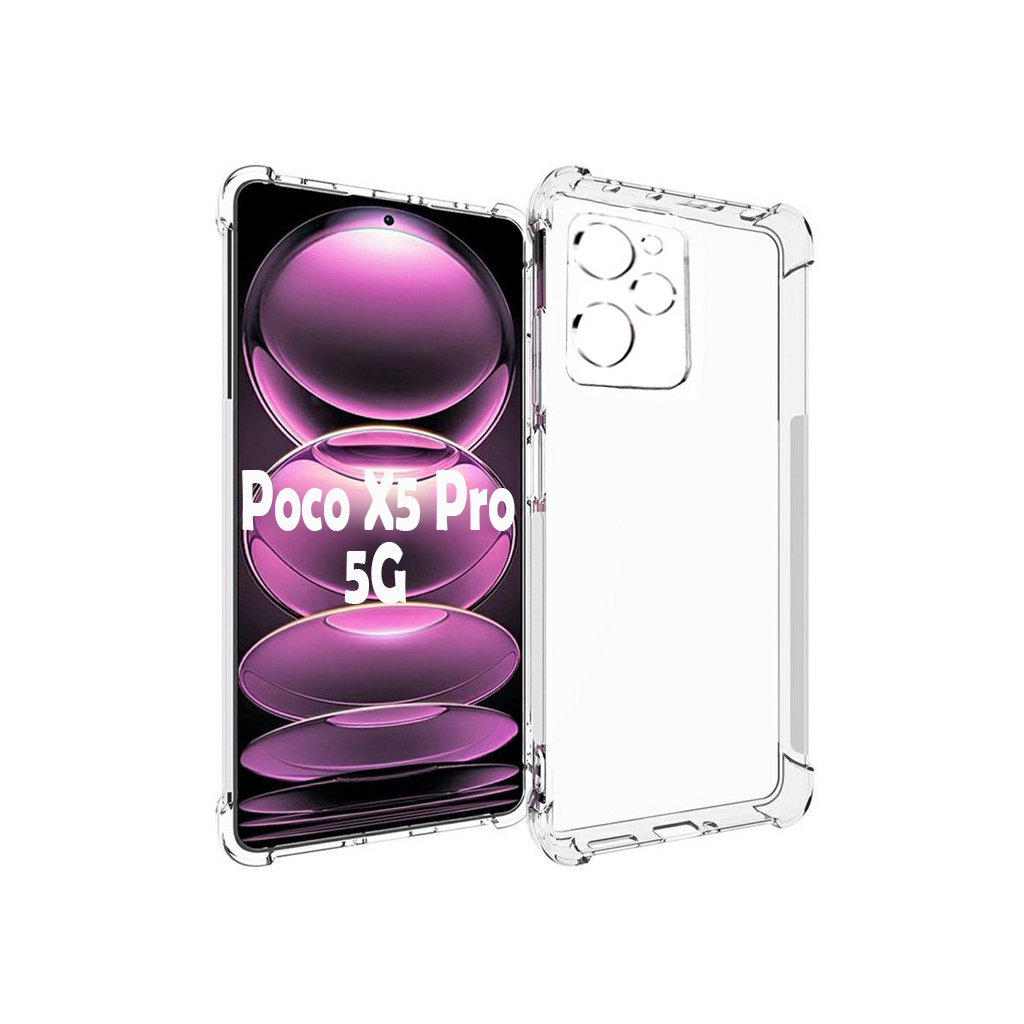 Чохол-накладка BeCover Anti-Shock для Xiaomi Poco X5 Pro 5G Clear (708896) фото1
