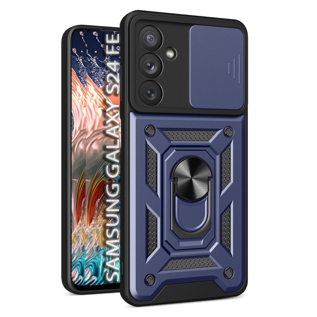 Чохол-накладка BeCover Military для Samsung Galaxy S24 FE SM-S721 Blue (713072) фото1