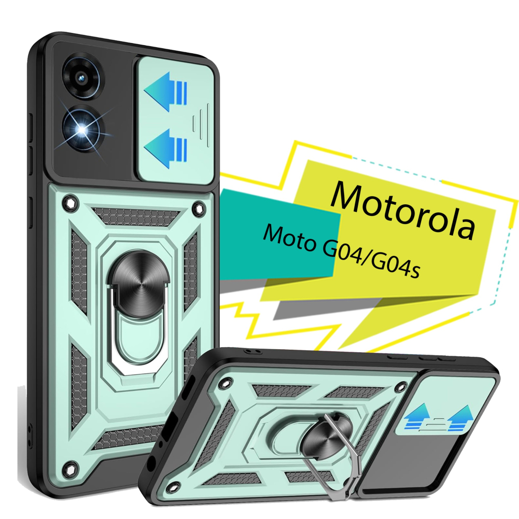Чохол-накладка BeCover Military для Motorola Moto G04/G04s Dark Green (713064) фото1