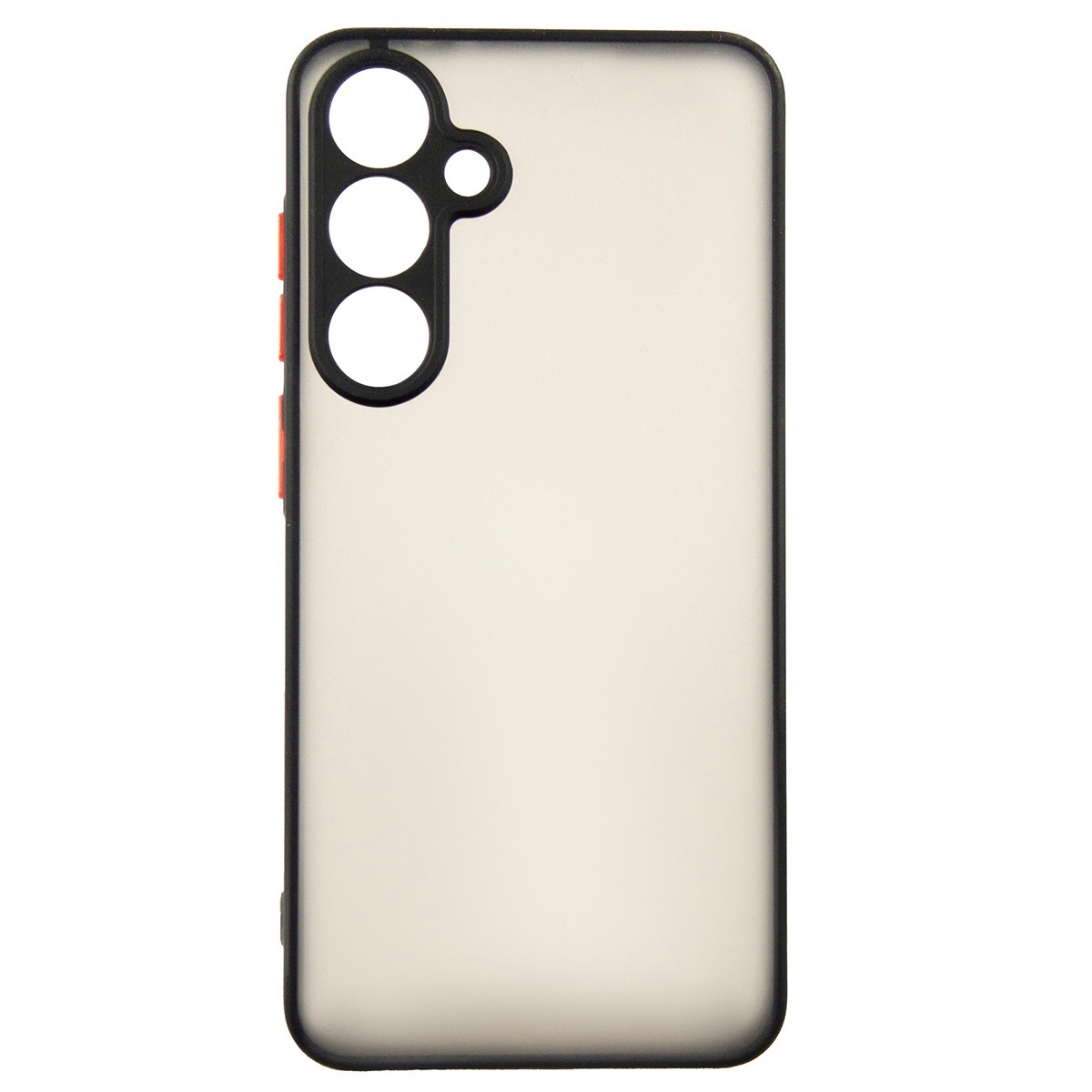 Чохол-накладка Dengos Matt для Samsung Galaxy S24 FE SM-S721 Black (DG-TPU-MATT-152) фото1