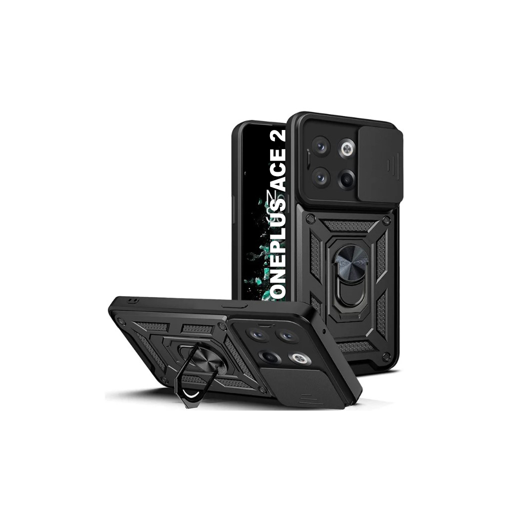 Чохол до мобільного телефона BeCover Military OnePlus Ace 2 Black (710137) фото1