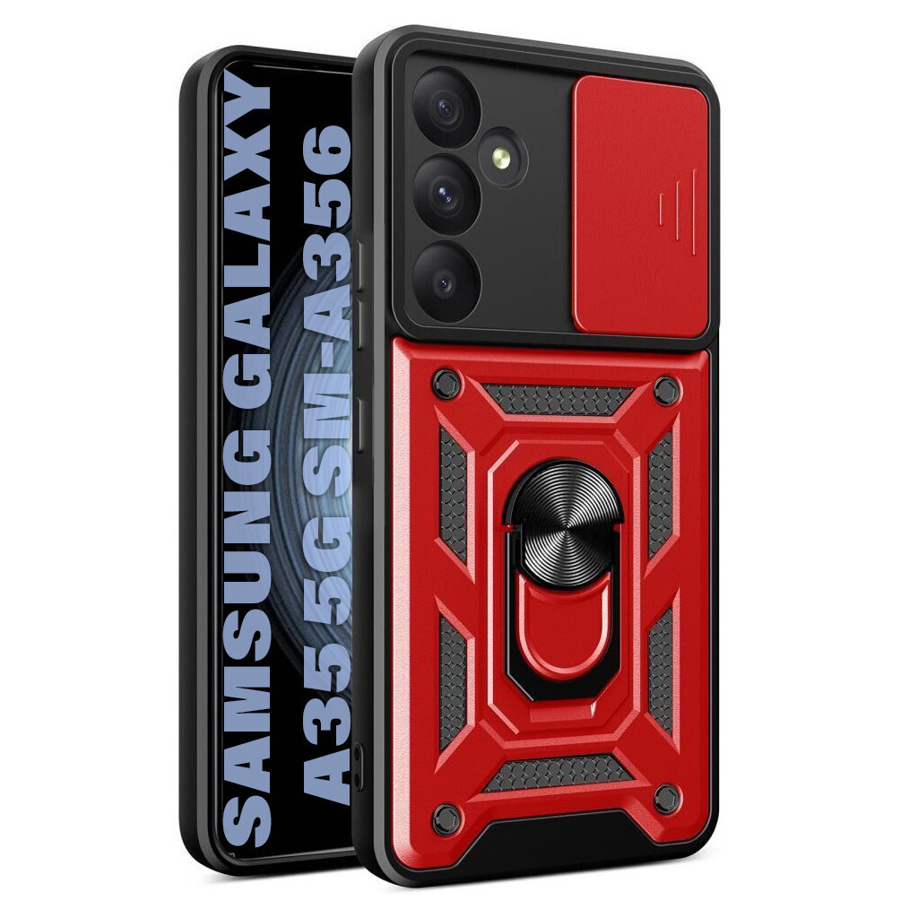 Чохол-накладка BeCover Military для Samsung Galaxy A35 5G SM-A356 Red (711017) фото1
