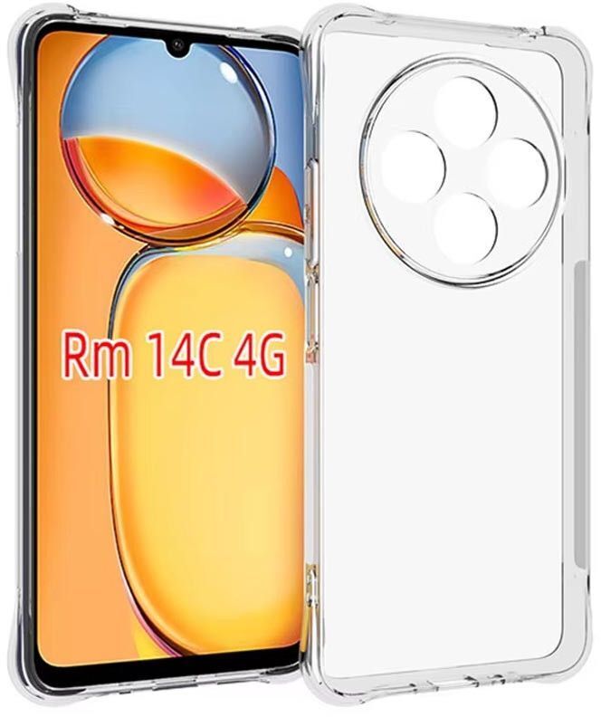 Чохол-накладка BeCover Anti-Shock для Xiaomi Redmi 14C 4G Clear (712140) фото1