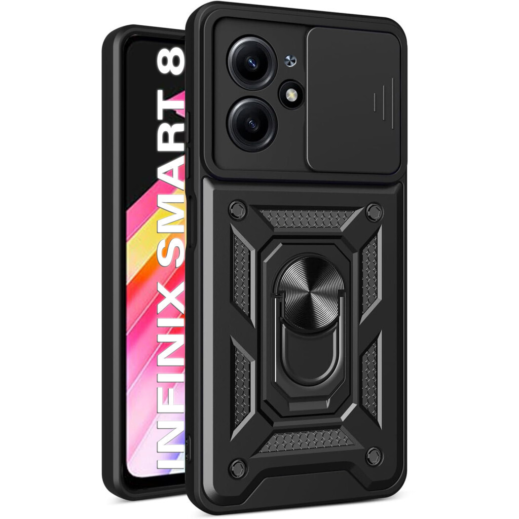 Чохол до мобільного телефона BeCover Military Infinix Smart 8 (X6525) Black (710671) фото1