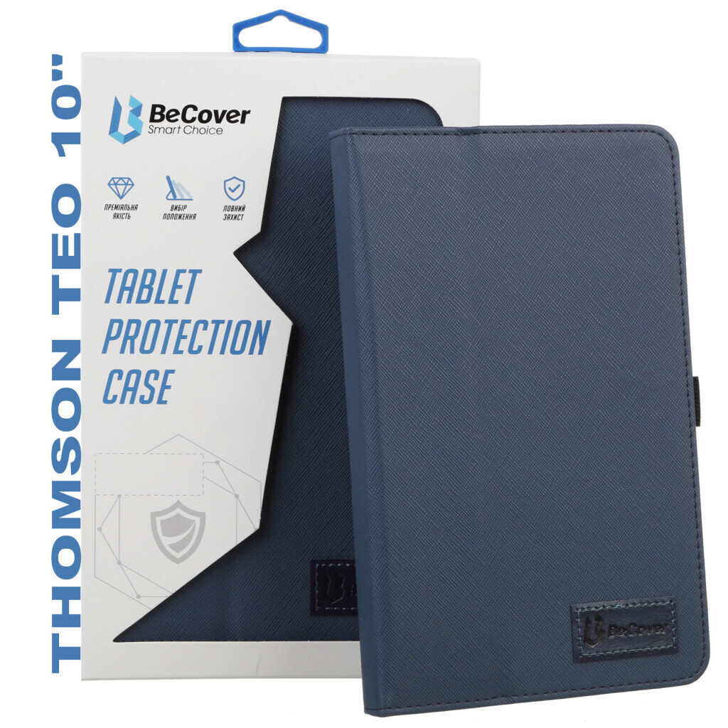 Чехол для планшета BeCover Slimbook Thomson TEO 10" Deep Blue (710129) фото1