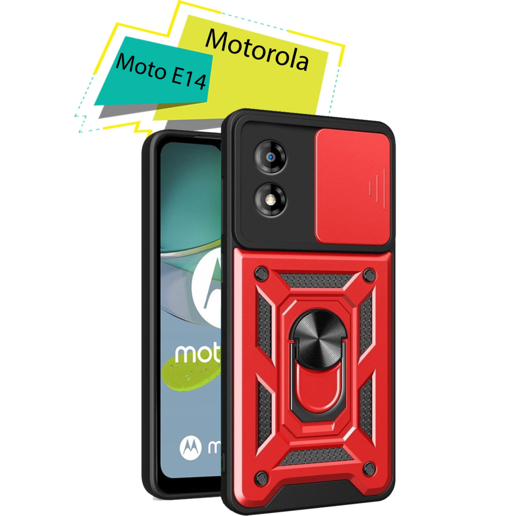 Чохол-накладка BeCover Military для Motorola Moto E14 Red (713055) фото1