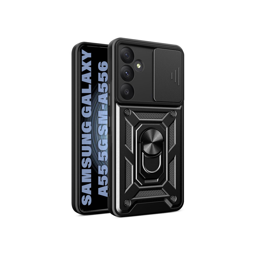Чохол-накладка BeCover Military для Samsung Galaxy A55 5G SM-A556 Black (711018) фото1