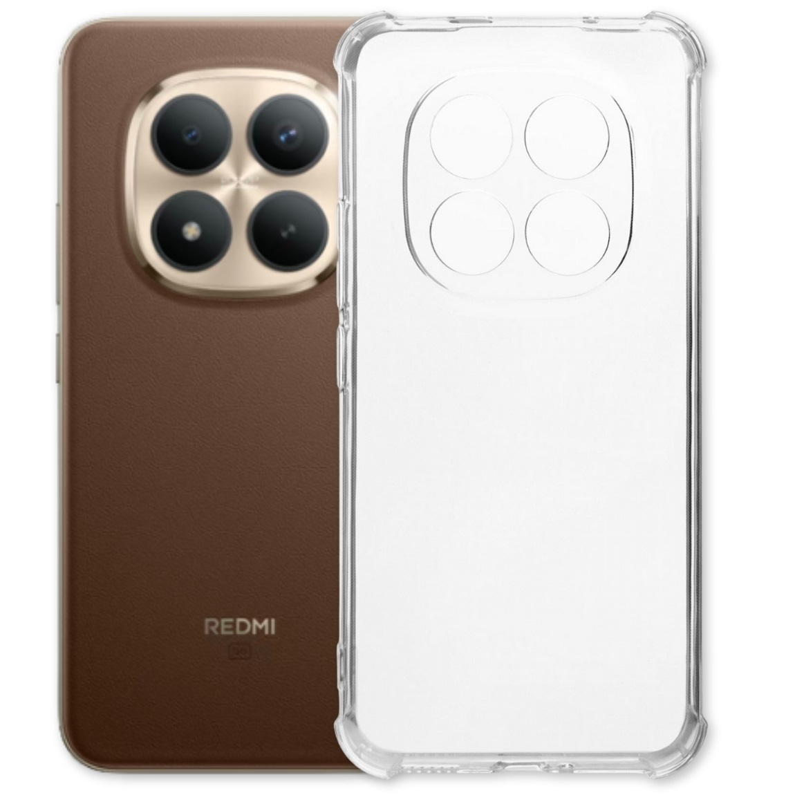 Чохол-накладка BeCover Anti-Shock для Xiaomi Redmi Note 15 Pro Plus 5G Clear (714912) фото1