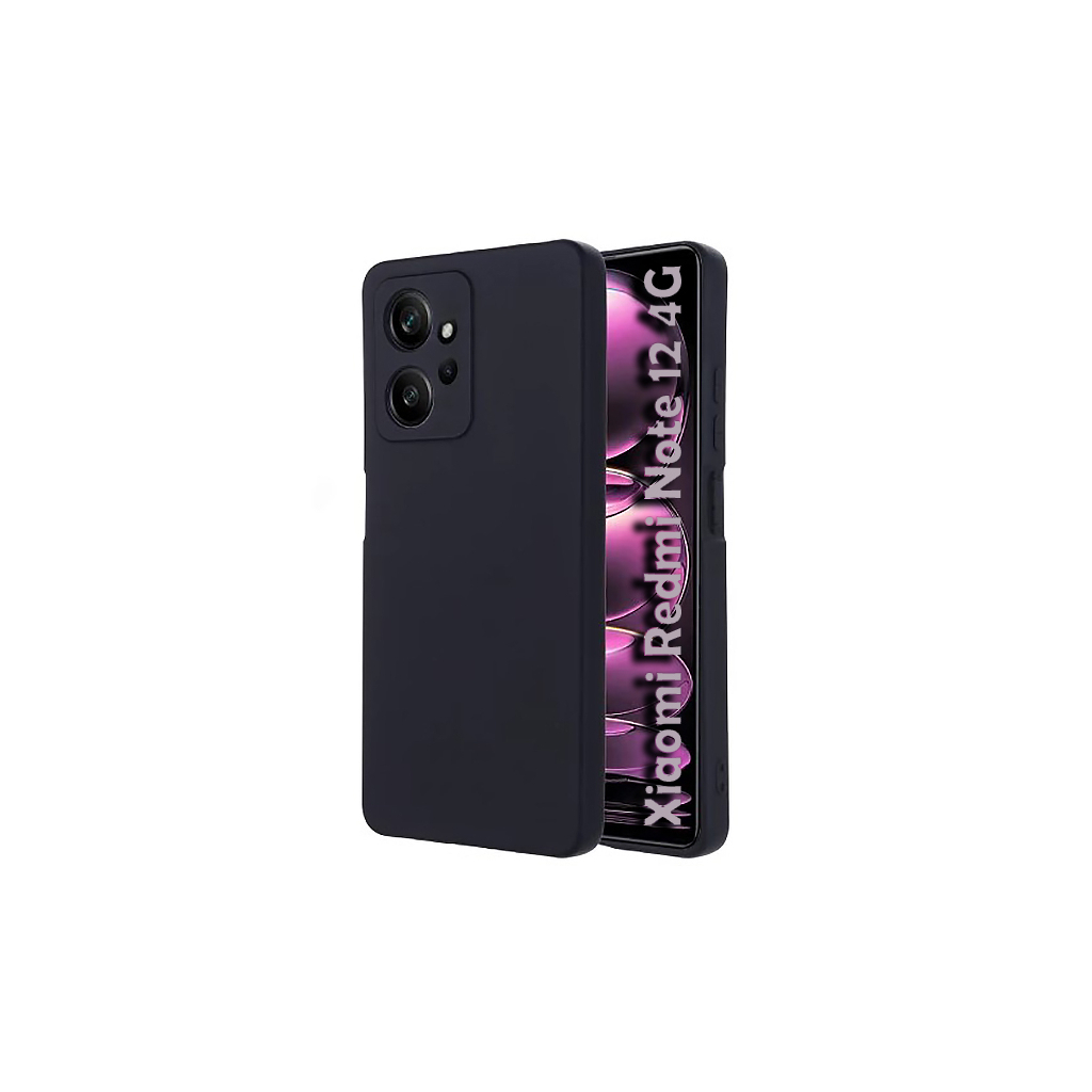 Чохол-накладка BeCover для Xiaomi Redmi Note 12 4G Black (708979) фото1