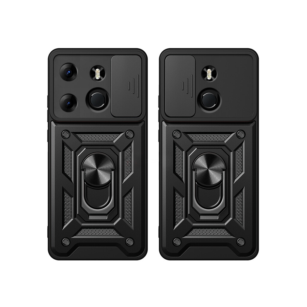 Чохол-накладка BeCover Military для Tecno Spark Go 2023 (BF7) Black (709151) фото1
