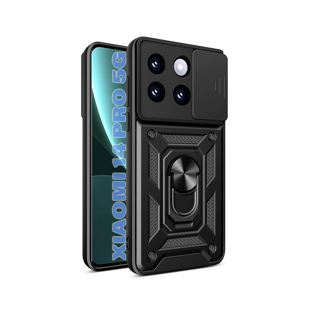 Чохол-накладка BeCover Military для Xiaomi 14 Pro 5G Black (711161) фото1